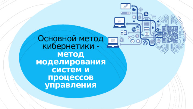 Основной метод кибернетики - метод моделирования систем и процессов управления 