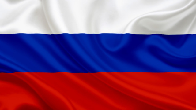   Государственный флаг Российской  Федерации      один из официальных государственных символов  Российской Федерации, наряду с гербом и гимном. Представляет собой прямоугольное полотнище из трёх равновеликих горизонтальных полос: верхней — белого, средней — синего и нижней — красного цвета. 