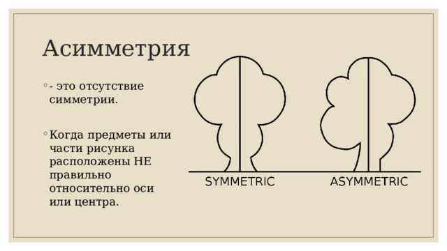 Асимметрия это