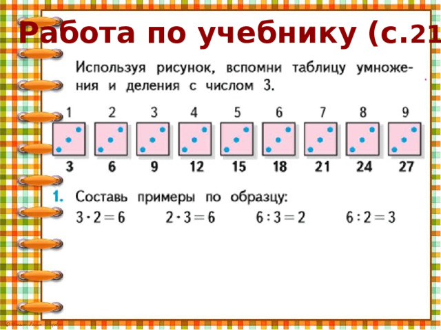 Умножения числа 3 и на 3 школа россии презентация