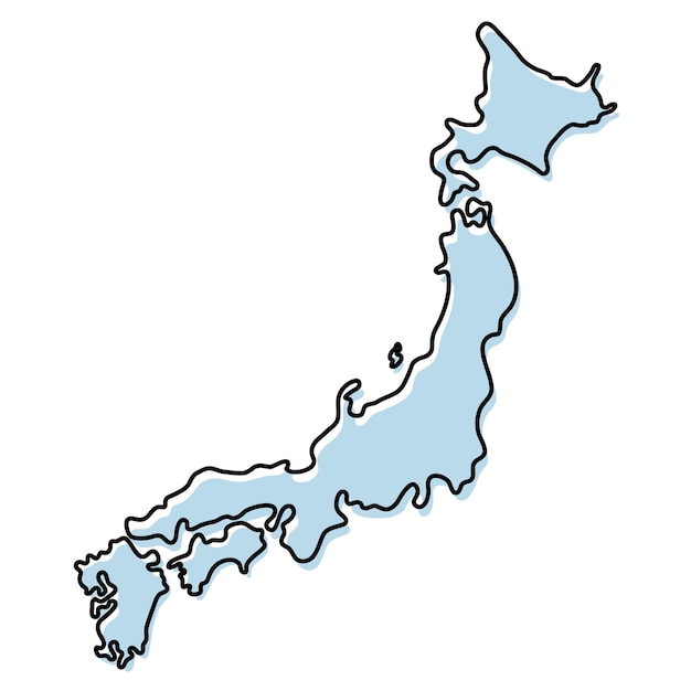 Чуть чуть японии. Карта Японии с островами. Япония остров вектор. Остров Японии на букву н. Карта Японии вектор с островом подробно.