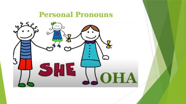 Personal Pronouns 