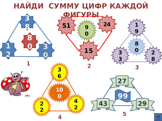 Найдите каждого числа. Найди сумму цифр на рисунке. Найди сумму. Найди каждой цифре новое место. Найди каждой цифре своё место.