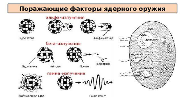 Поражающие факторы ядерного оружия 