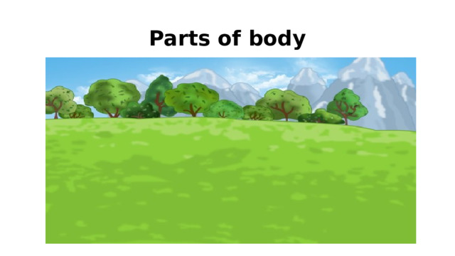 Parts of body 