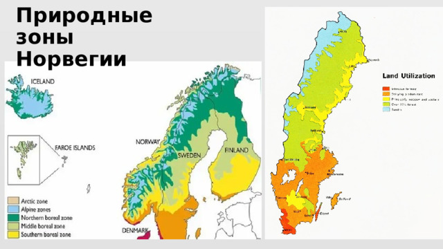 Природные зоны Норвегии 