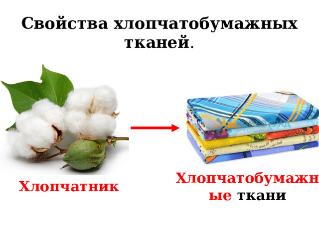 Хлопчатобумажные ткани. - Технология (девочки) - Презентации - 5 класс