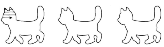 Шаблон котика