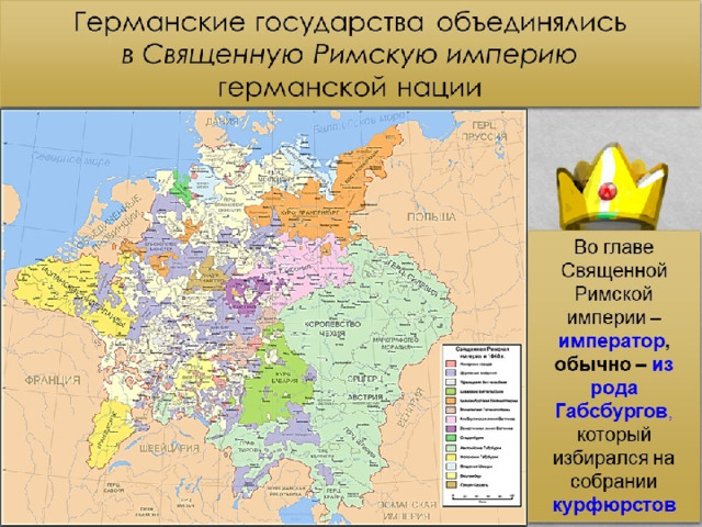 Презентация германские земли в 18 веке история