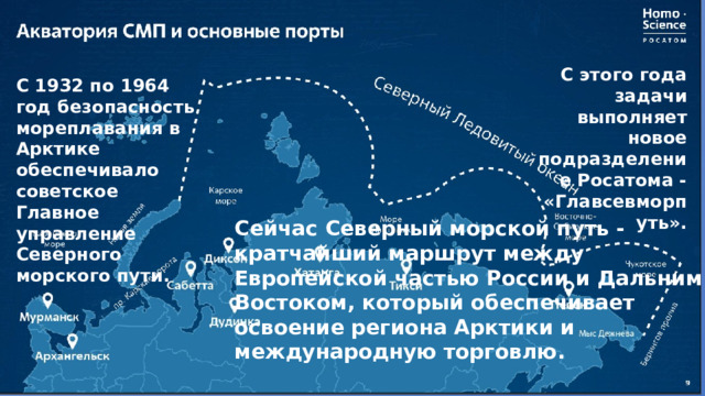 Северный морской путь презентация росатом