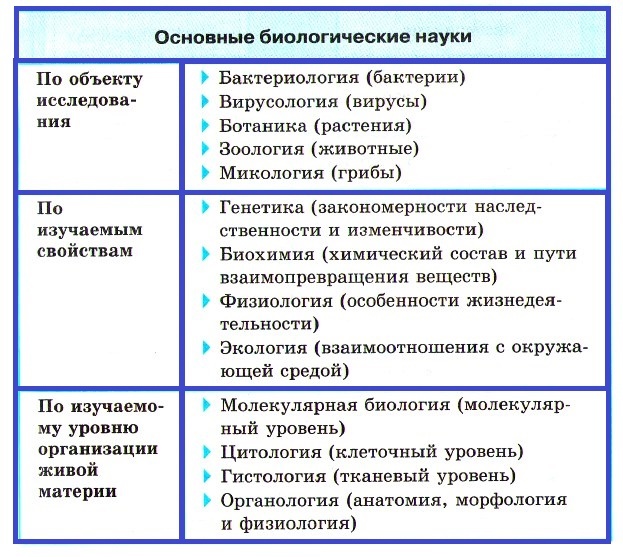 Каково значение биологии для понимания научной картины мира