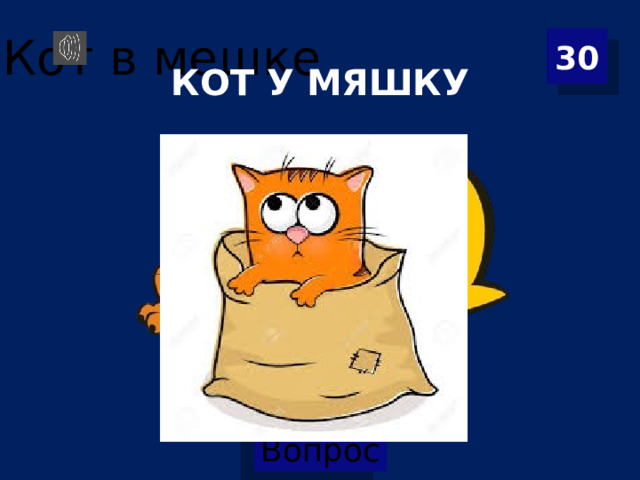 30 КОТ У МЯШКУ 