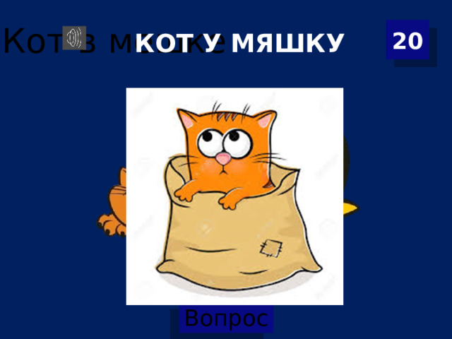 20 КОТ У МЯШКУ 