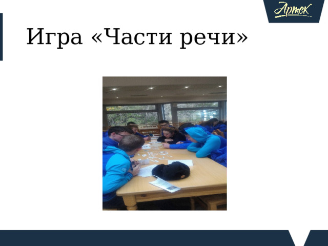 Игра «Части речи» 