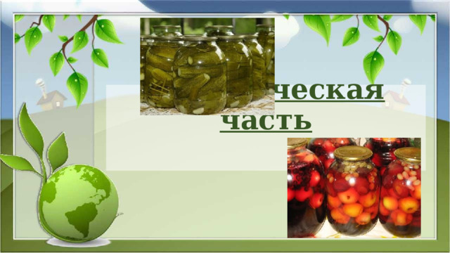 Практическая часть   