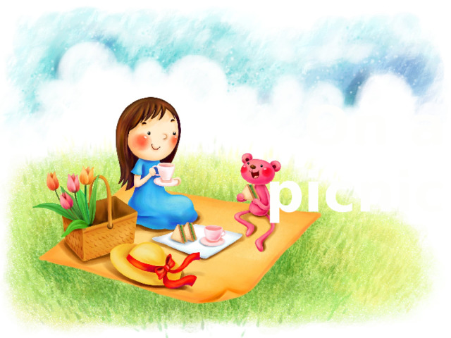 On a picnic 