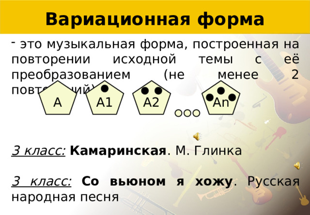 Схема куплетной формы