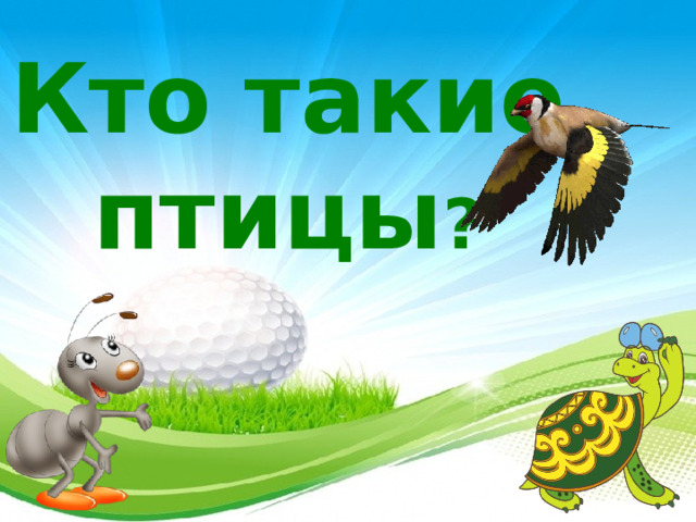 Презентация к уроку по Окружающему миру на тему "Кто такие птицы?" 1 класс