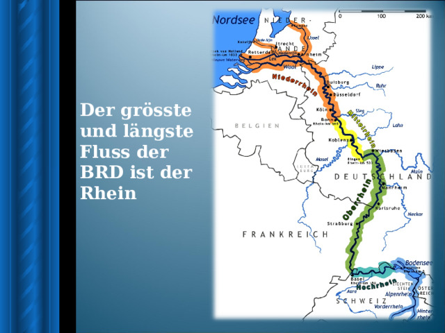 Was Ist Der Grosste Fluss In Deutschland