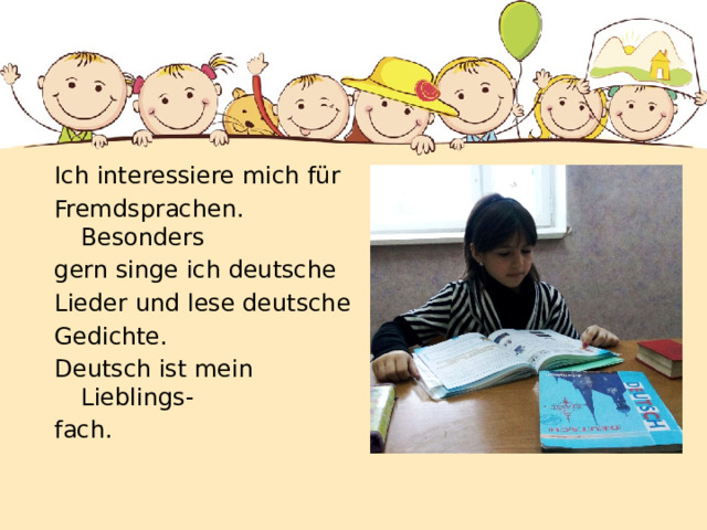 Ich Interessiere Mich Fur Beispiele