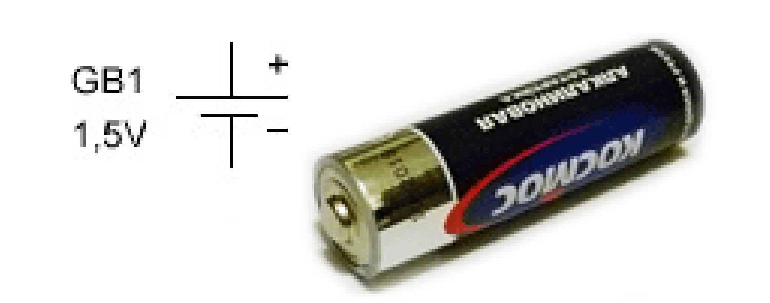 Гальванический элемент обозначение на схеме