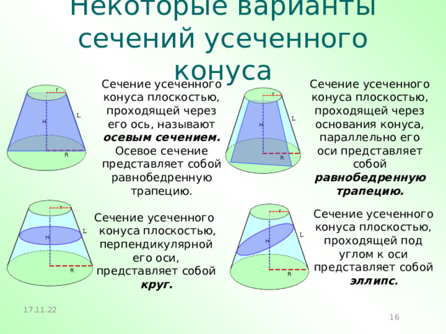 Трапециевидное сечение