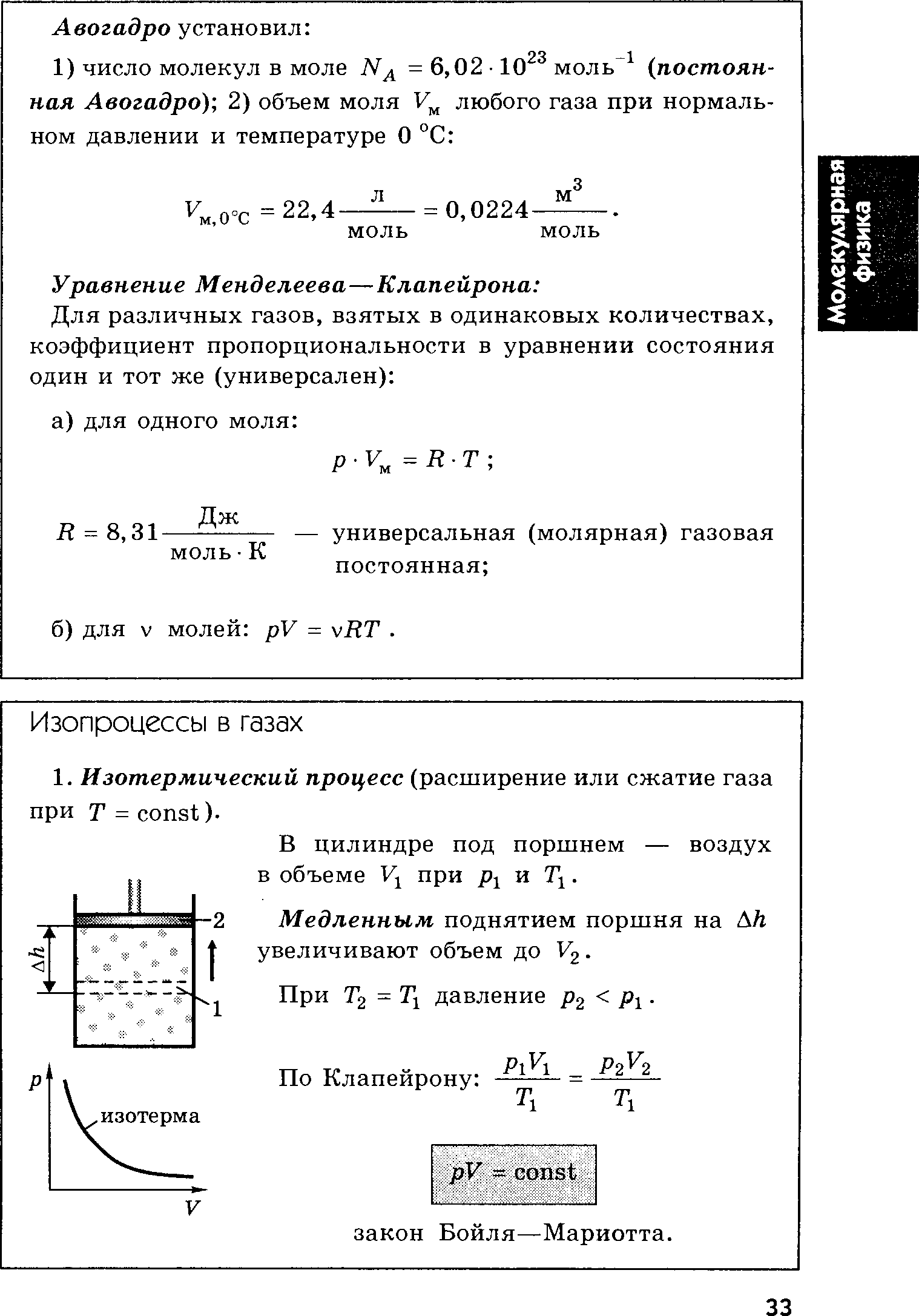 Физика. Определения. Таблицы.