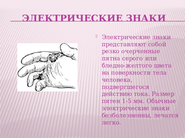 Как выглядят электрические знаки