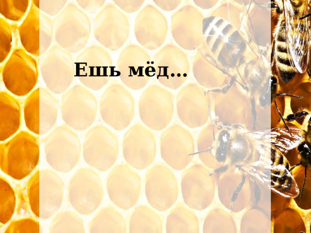 Ешь мёд… 