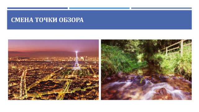 Смена точки обзора 