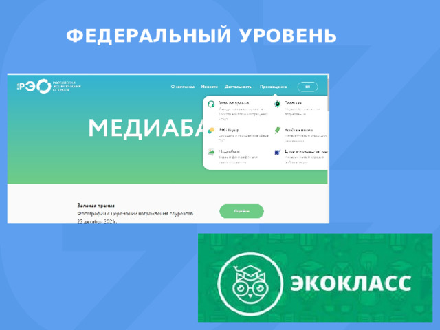 Федеральный уровень 