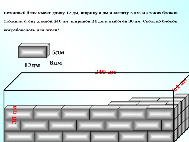 Длина коробки 5 дм ширина 3