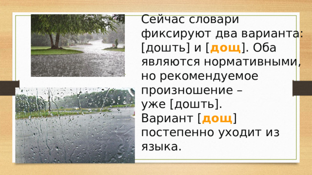 Презентация нормы произношения отдельных грамматических форм