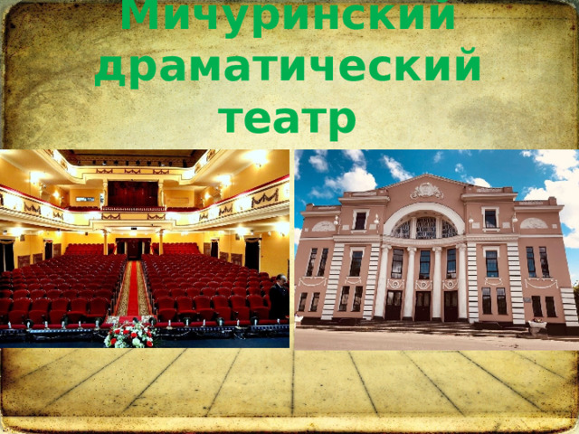 Мичуринский драматический театр 
