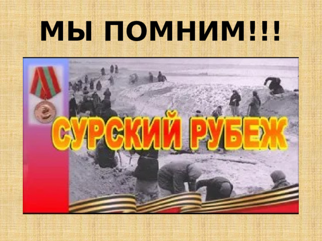 Презентация сурский рубеж