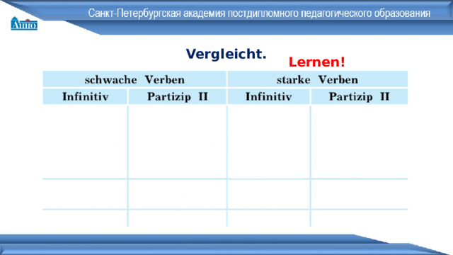 Vergleicht . Lernen! 