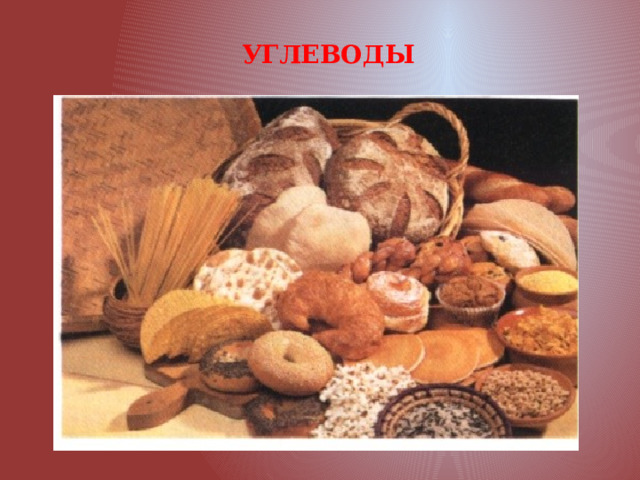 УГЛЕВОДЫ 