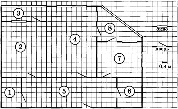 Огэ математика вариант 4 на рисунке изображен план двухкомнатной квартиры