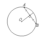 Радиус окружности перпендикулярен хорде. Если радиус перпендикулярен хорде то он. Дуга окружности радиусом диаметр пополам. Как выглядит хорда.