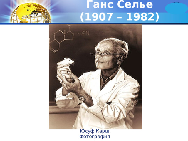 Ганс Селье (1907 – 1982) Юсуф Карш. Фотография 