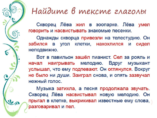 Изложение повествовательного текста по самостоятельно составленному плану 3 класс