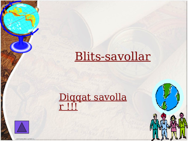 Blits-savollar Diqqat savollar !!! 