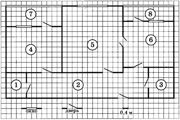 Огэ математика вариант 4 на рисунке изображен план двухкомнатной квартиры
