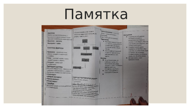 Памятка 