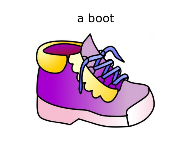 a boot 