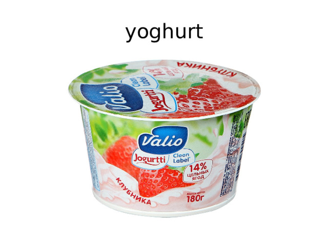 yoghurt 