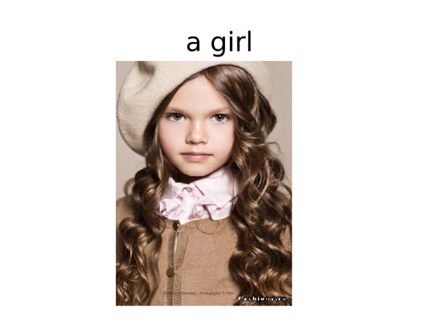 a girl 