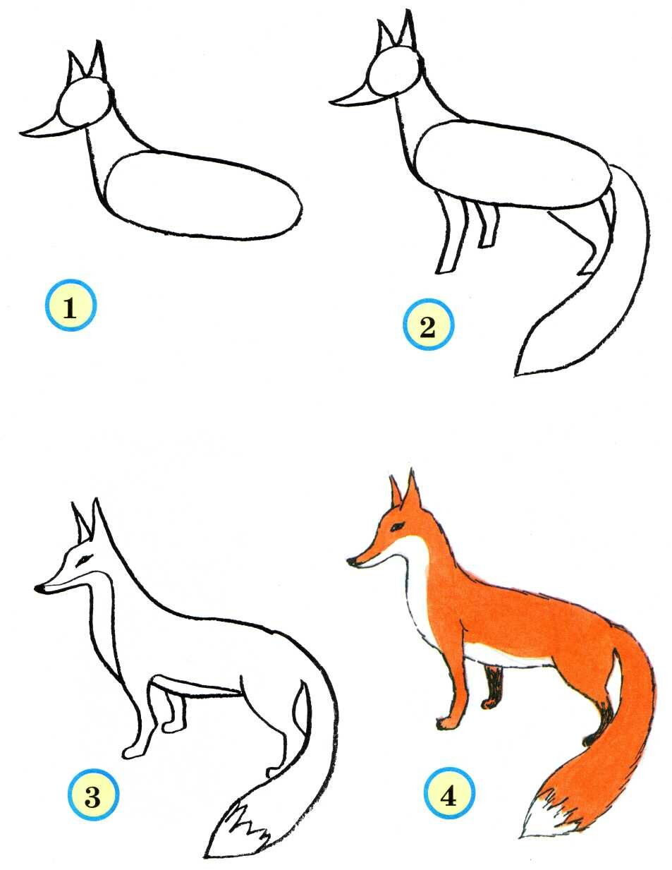 Пошагово рисунок 2 класс