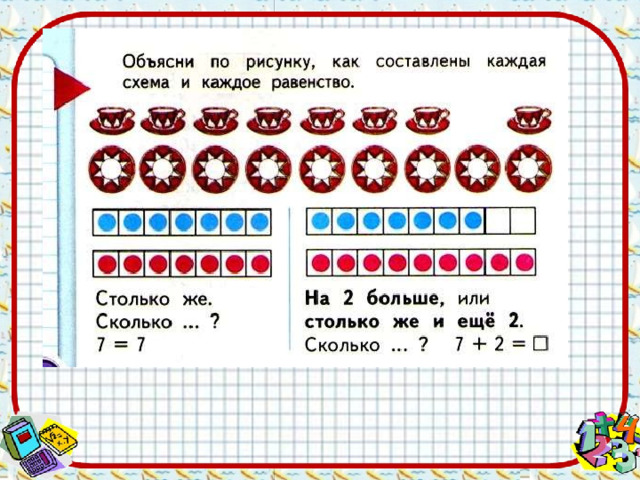 Составление задач на увеличение и уменьшение числа в несколько раз по рисункам 2 класс перспектива