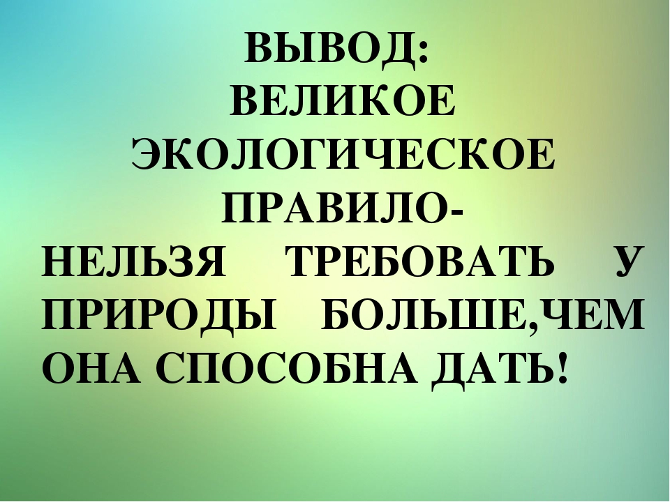 Проект воздействие человека на природу 7 класс обществознание